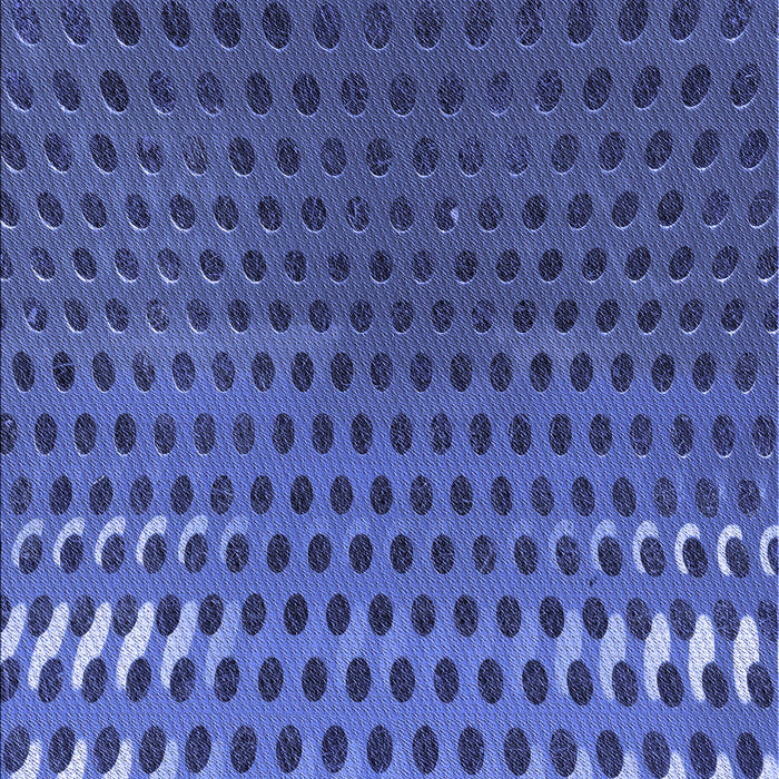 Patterned Blue Rug, pat2376blu