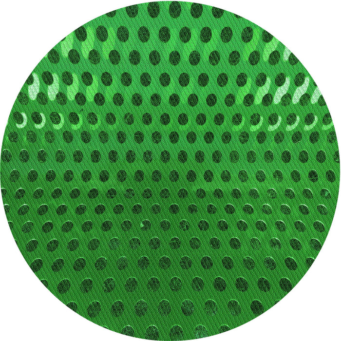 Square Patterned Green Rug, pat2376grn