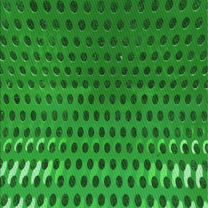 Patterned Green Rug, pat2376grn