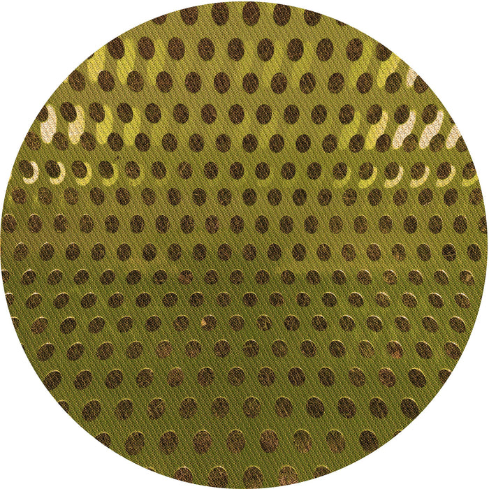 Square Machine Washable Transitional Dark Golden Brown Rug in a Living Room, wshpat2376org