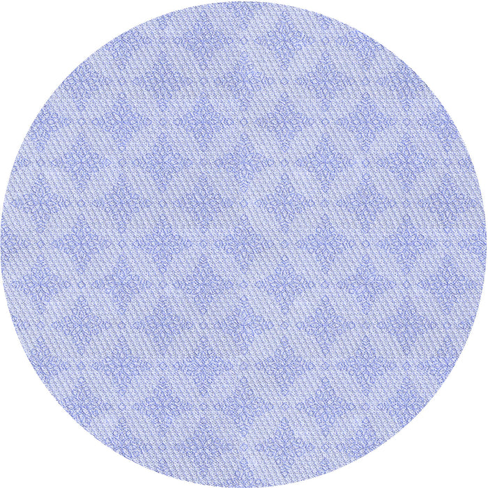 Square Patterned Blue Rug, pat2377blu