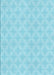 Patterned Diamond Blue Rug, pat2377lblu