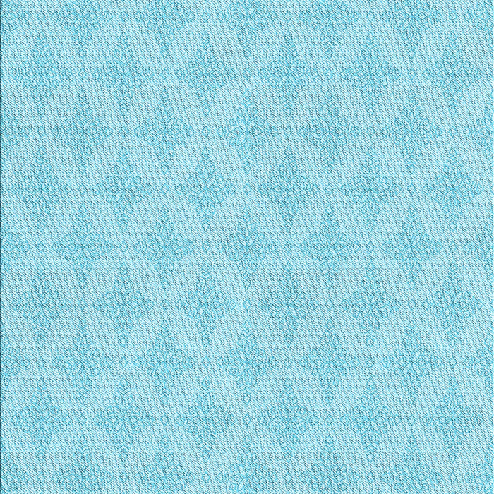 Machine Washable Transitional Diamond Blue Rug, wshpat2377lblu