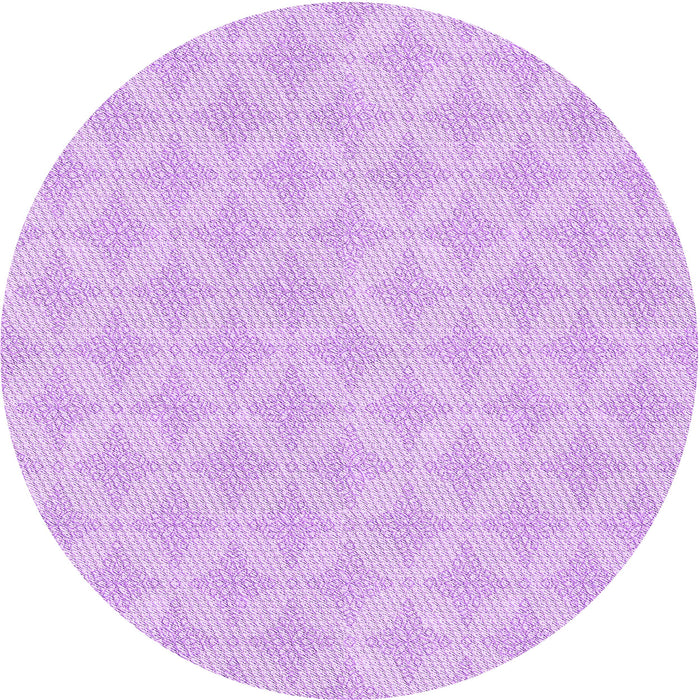 Square Patterned Purple Rug, pat2377pur