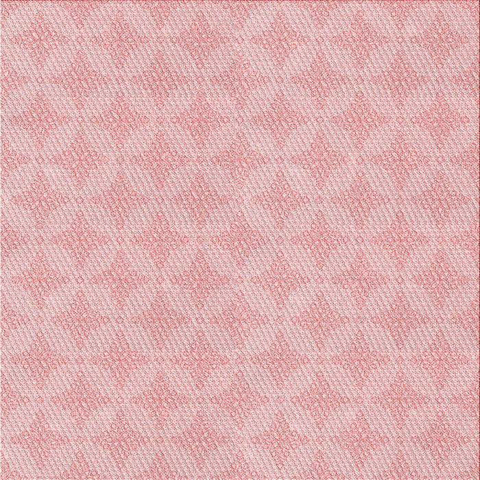 Round Patterned Pink Rug, pat2377rd