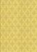 Patterned Yellow Rug, pat2377yw