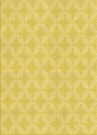 Machine Washable Transitional Yellow Rug, wshpat2377yw