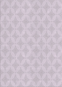 Patterned Lavender Purple Novelty Rug, pat2377