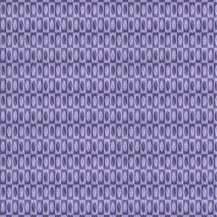 Patterned Deep Periwinkle Purple Rug, pat2378blu