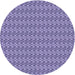 Square Machine Washable Transitional Deep Periwinkle Purple Rug in a Living Room, wshpat2378blu