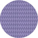 Square Patterned Deep Periwinkle Purple Rug, pat2378blu