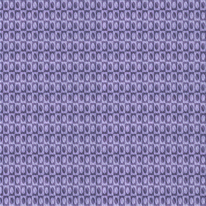 Round Machine Washable Transitional Deep Periwinkle Purple Rug, wshpat2378blu