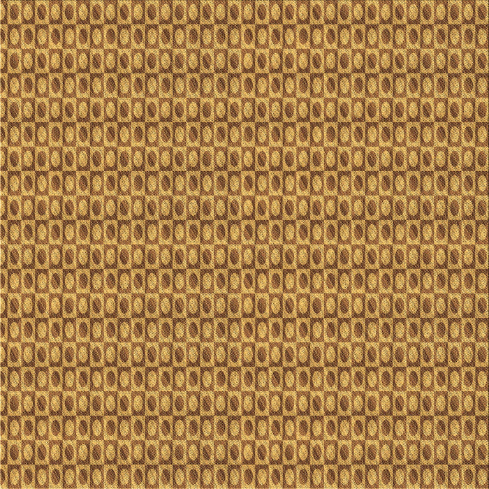 Round Machine Washable Transitional Mahogany Brown Rug, wshpat2378brn