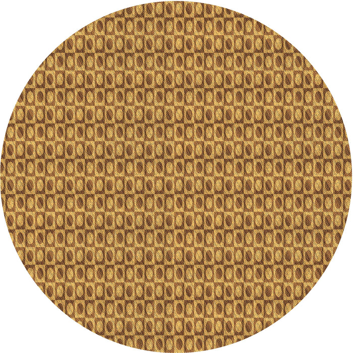 Square Machine Washable Transitional Mahogany Brown Rug in a Living Room, wshpat2378brn