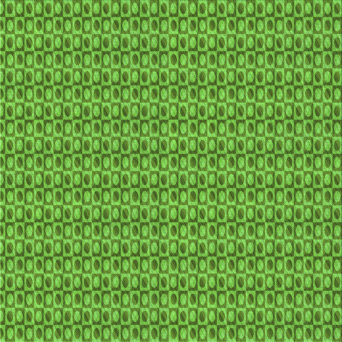 Round Patterned Green Rug, pat2378grn