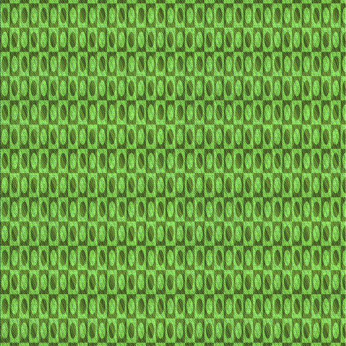 Patterned Green Rug, pat2378grn