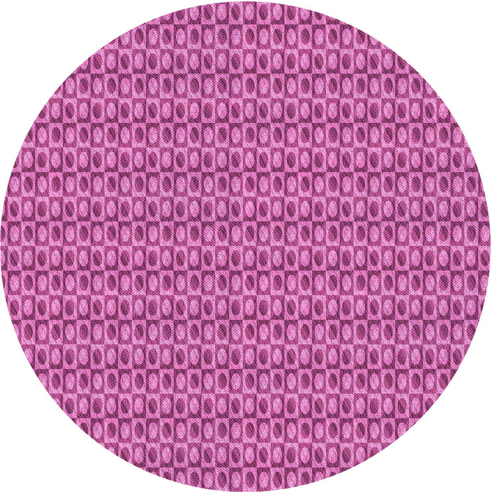 Square Machine Washable Transitional Medium Violet Red Pink Rug in a Living Room, wshpat2378pur