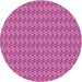 Square Machine Washable Transitional Medium Violet Red Pink Rug in a Living Room, wshpat2378pur