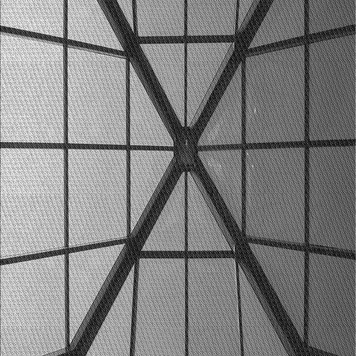 Patterned Dark Gray Rug, pat238gry