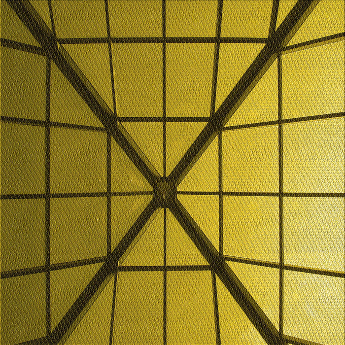 Round Patterned Dark Bronze Brown Rug, pat238yw