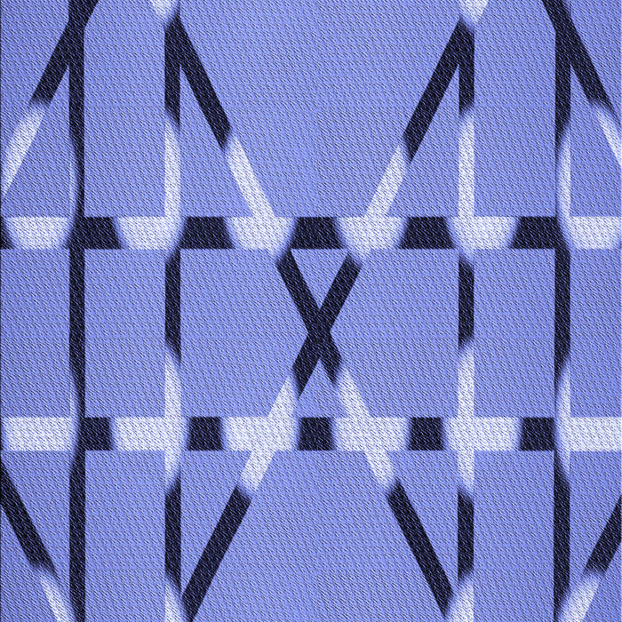 Patterned Denim Blue Rug, pat2380blu