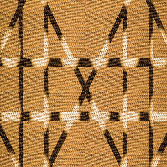 Patterned Mahogany Brown Rug, pat2380org