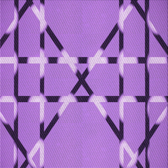 Round Machine Washable Transitional Violet Purple Rug, wshpat2380pur