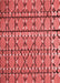 Patterned Red Rug, pat2381rd