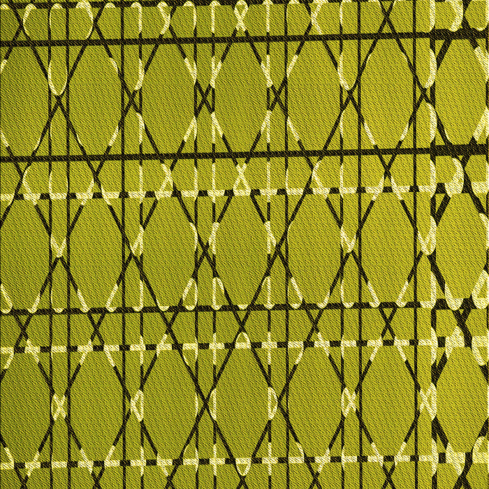 Patterned Olive Green Rug, pat2381yw