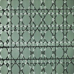 Sideview of Machine Washable Transitional Medium Forest Green Rug, wshpat2381