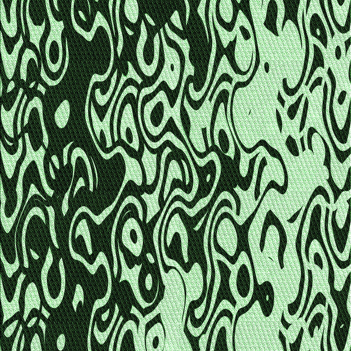 Machine Washable Transitional Light Green Rug, wshpat2382grn