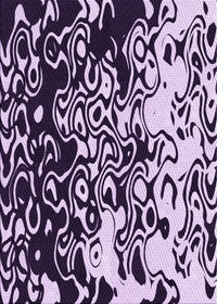 Machine Washable Transitional Dark Purple Rug, wshpat2382pur