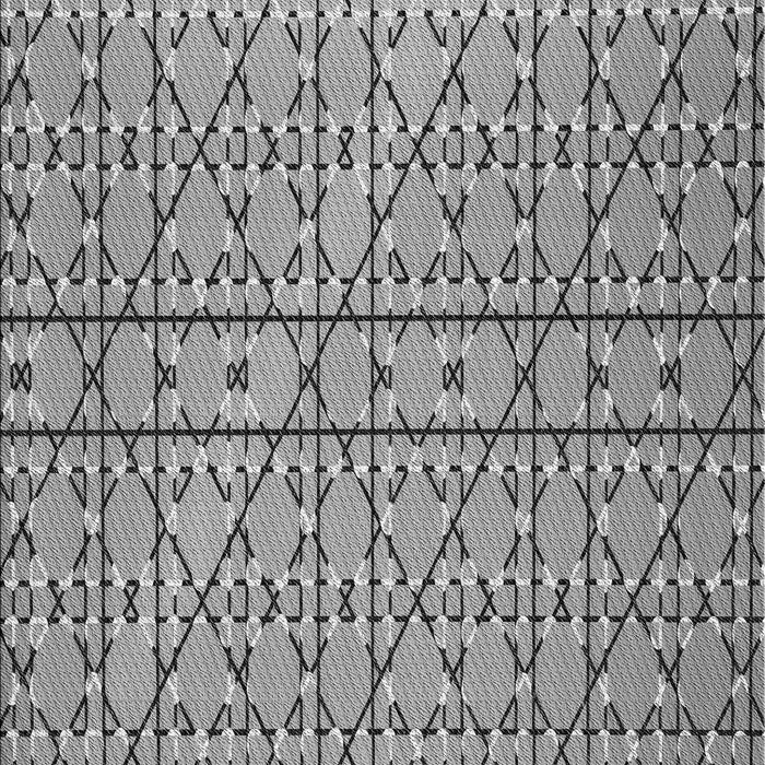 Patterned Cloud Gray Rug, pat2383gry