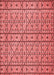 Patterned Red Rug, pat2383rd