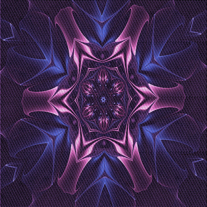 Round Machine Washable Transitional Deep Purple Rug, wshpat2384pur