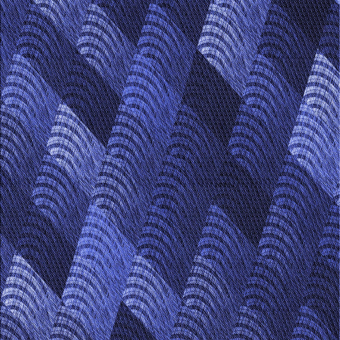 Patterned Denim Dark Blue Rug, pat2385blu