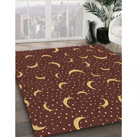 Patterned Red Rug, pat2386org