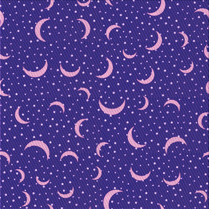 Round Machine Washable Transitional MediumBlue Rug, wshpat2386pur