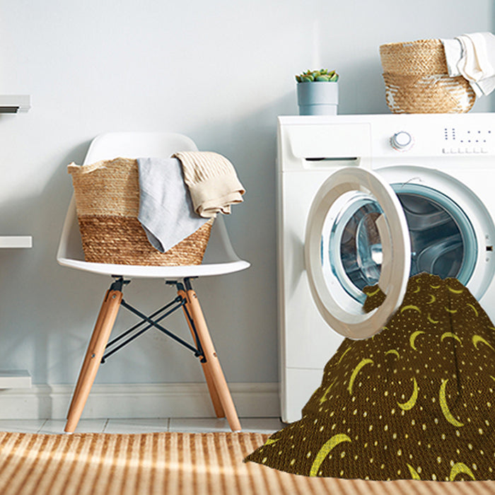 Machine Washable Transitional Night Red Rug in a Washing Machine, wshpat2386yw