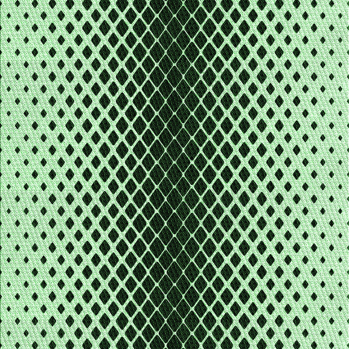 Patterned Dark Forest Green Rug, pat2387grn