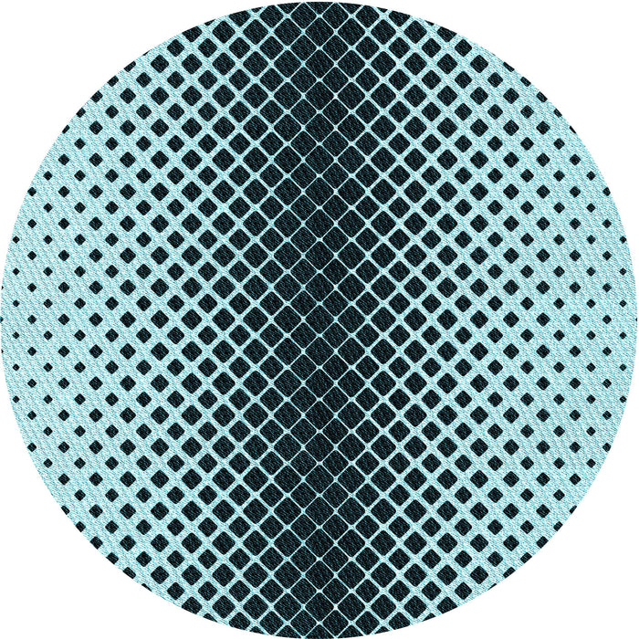 Square Patterned Deep-Sea Blue Rug, pat2387lblu