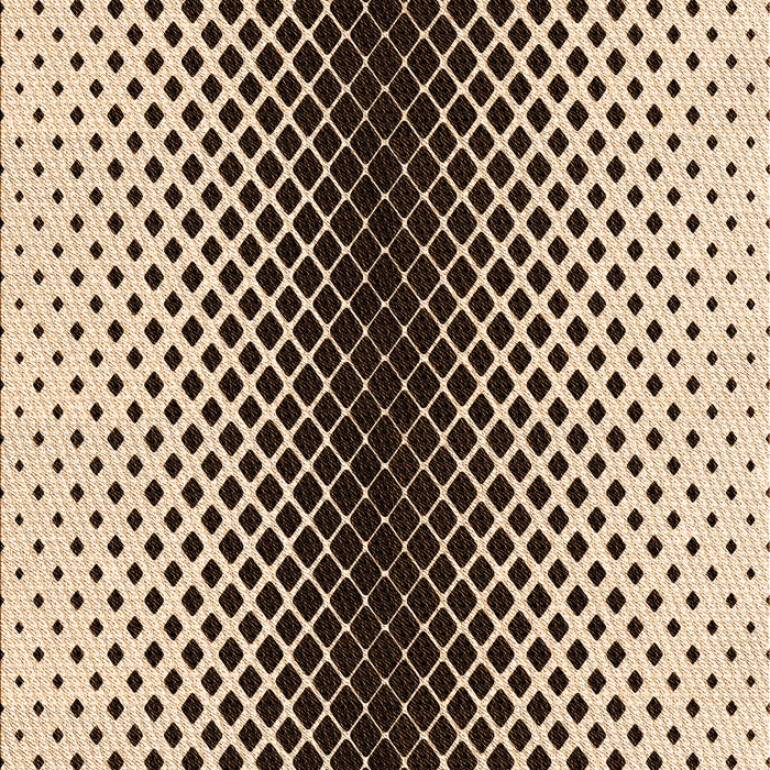 Machine Washable Transitional Deep Peach Orange Rug, wshpat2387org