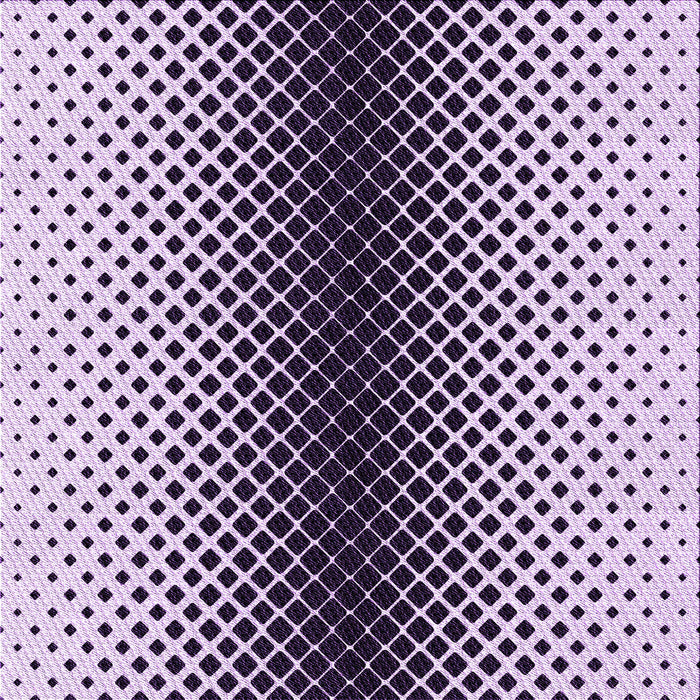 Round Patterned Blossom Pink Rug, pat2387pur