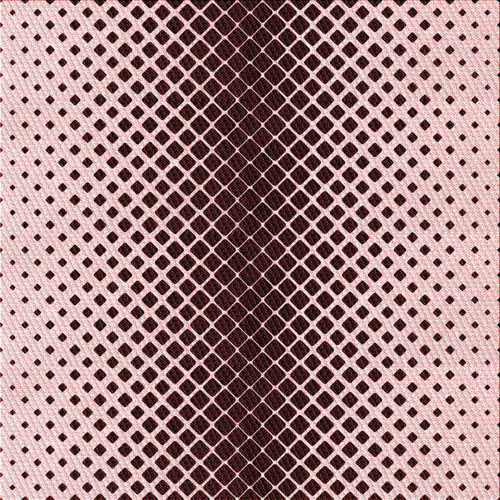 Round Patterned Pink Rug, pat2387rd