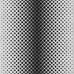 Square Patterned Platinum Gray Novelty Rug, pat2387