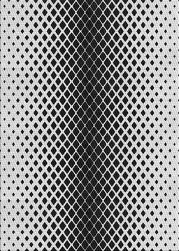 Patterned Platinum Gray Novelty Rug, pat2387