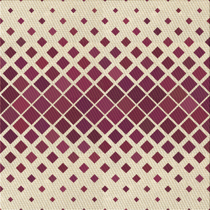 Round Patterned Vanilla Gold Rug, pat2388brn