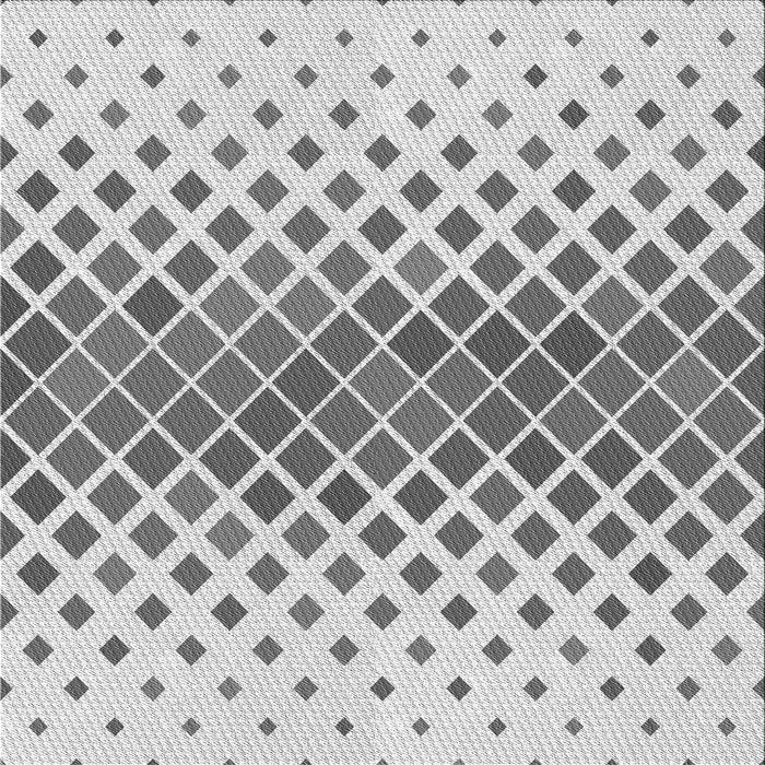 Round Patterned Silver Gray Rug, pat2388gry