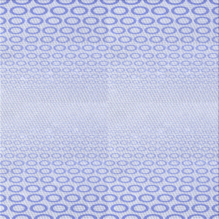 Round Patterned Lavender Blue Rug, pat2389blu