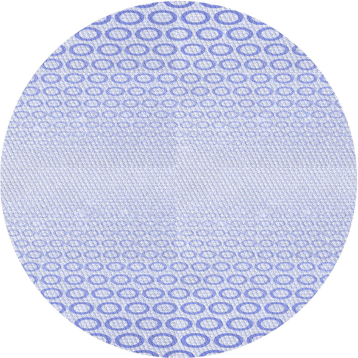 Square Patterned Lavender Blue Rug, pat2389blu
